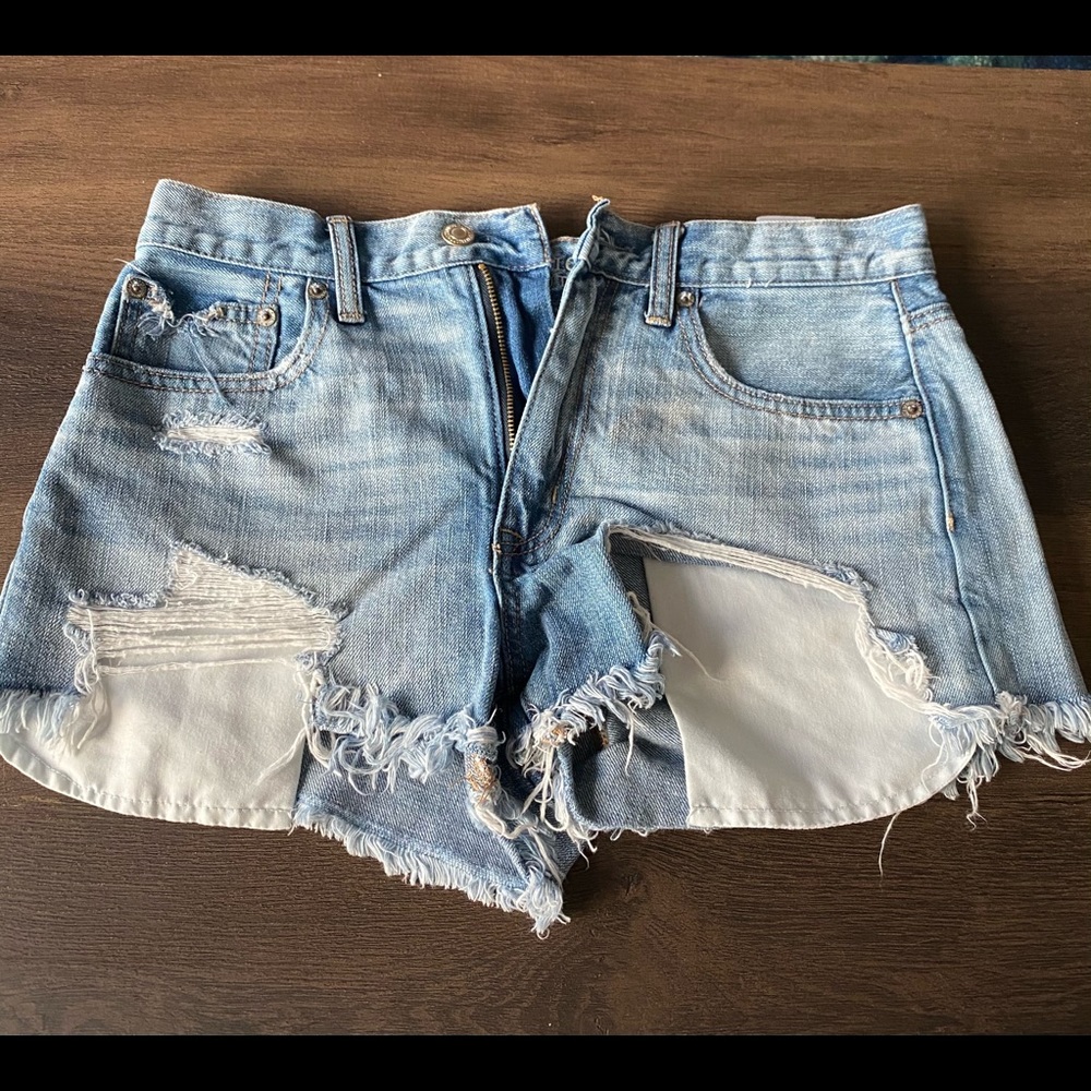 American Eagle Vintage High Rise Festival shorts
